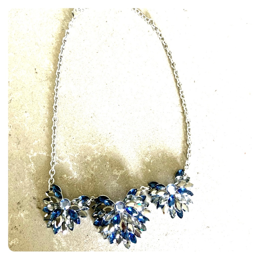 Sparkle Navy Necklace